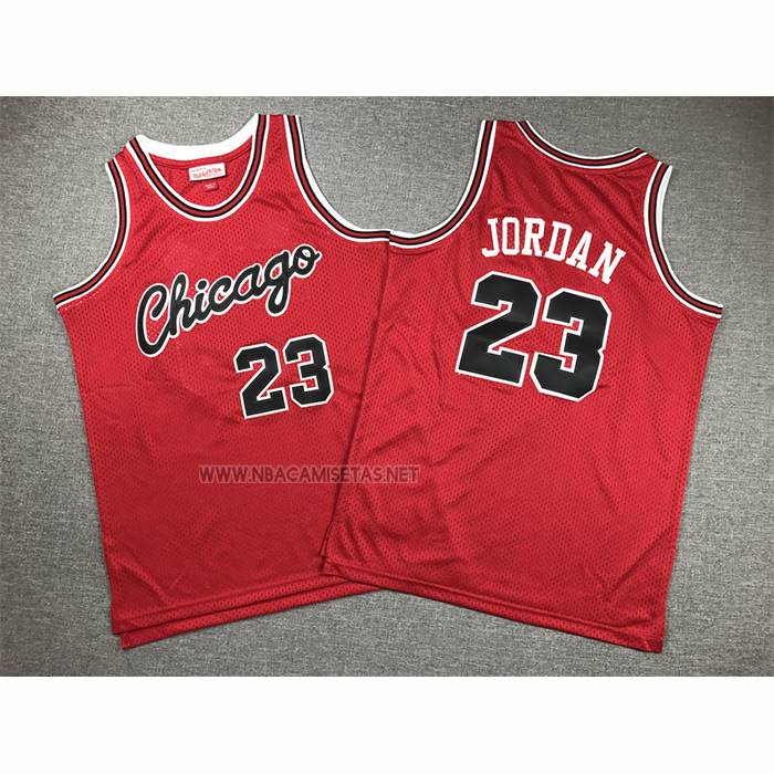 Camiseta Nino Chicago Bulls Michael Jordan NO 23 Mitchell & Ness 1984-85 Rojo